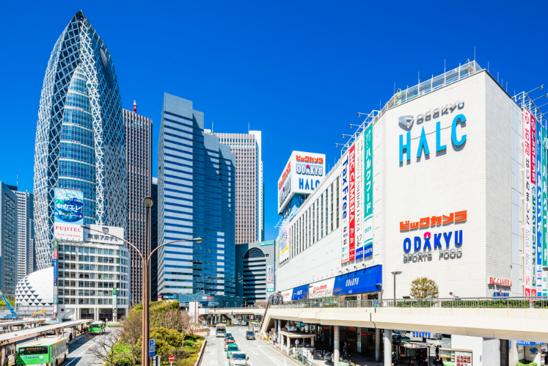 新宿エリアの風景