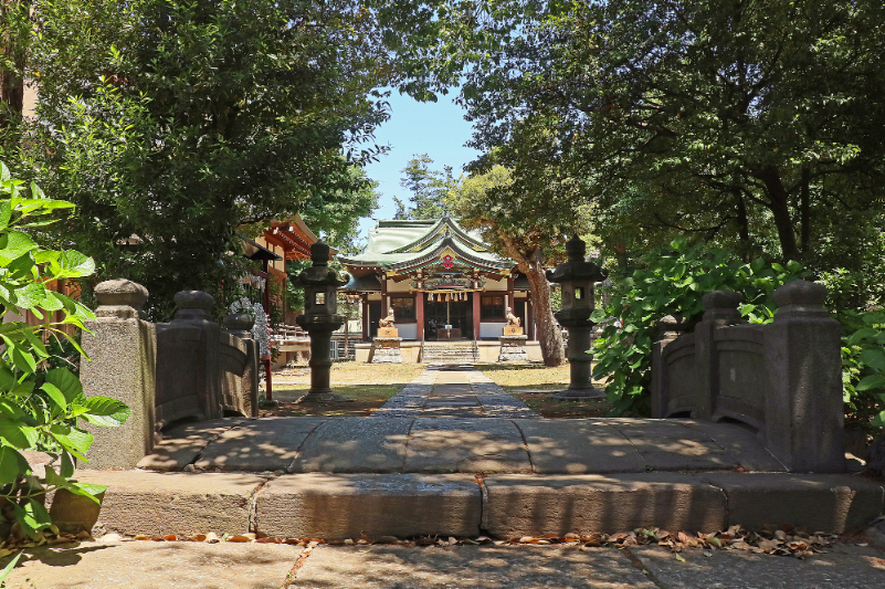 蓮根氷川神社