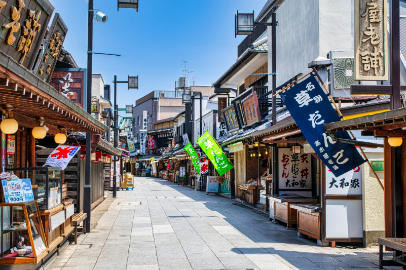 東京都　葛飾区　柴又帝釈天　帝釈天参道