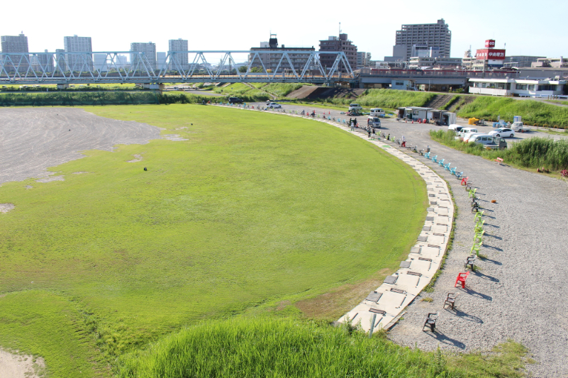 六郷ゴルフ倶楽部と六郷川橋梁