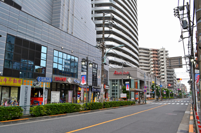 町屋駅付近