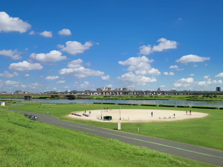 荒川江北橋緑地のイメージ