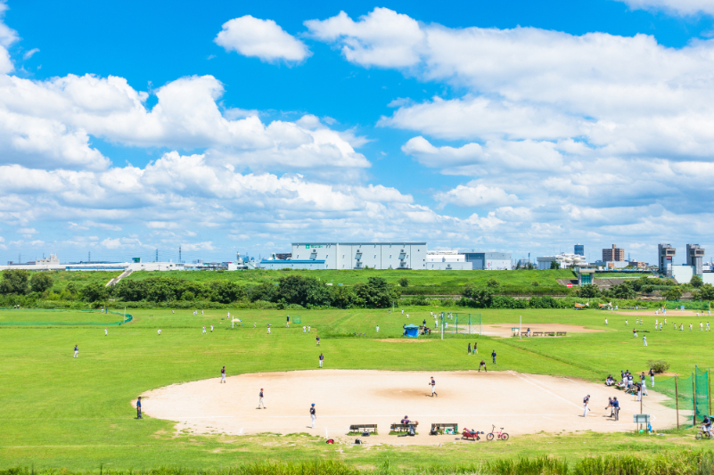 荒川戸田橋緑地