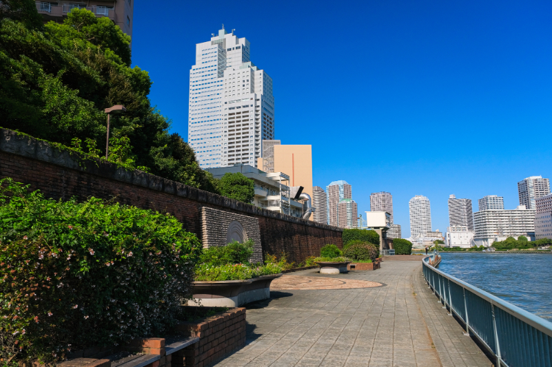 隅田川沿い