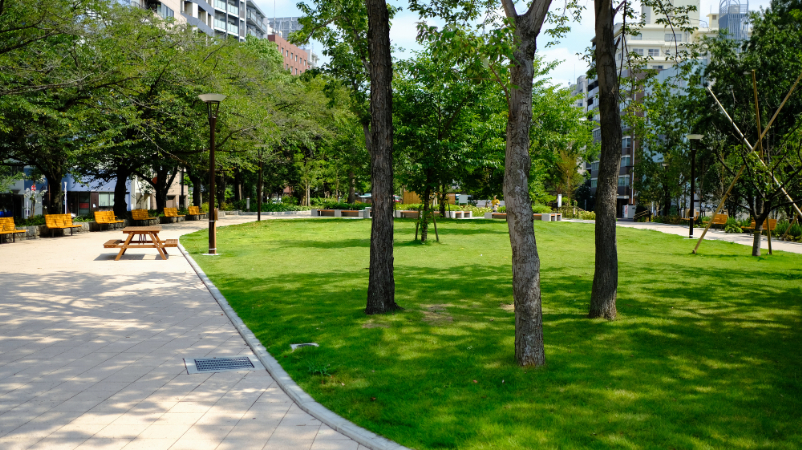 中央区立築地川公園