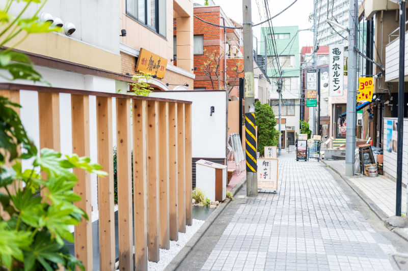 神楽坂エリアの風景