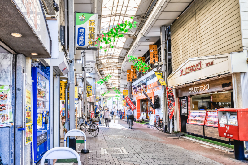 方南銀座商店街のイメージ